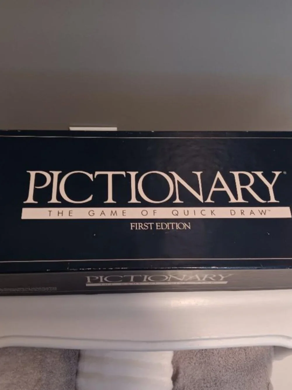 1985 First Edition Pictionary Game Vintage Near Mint